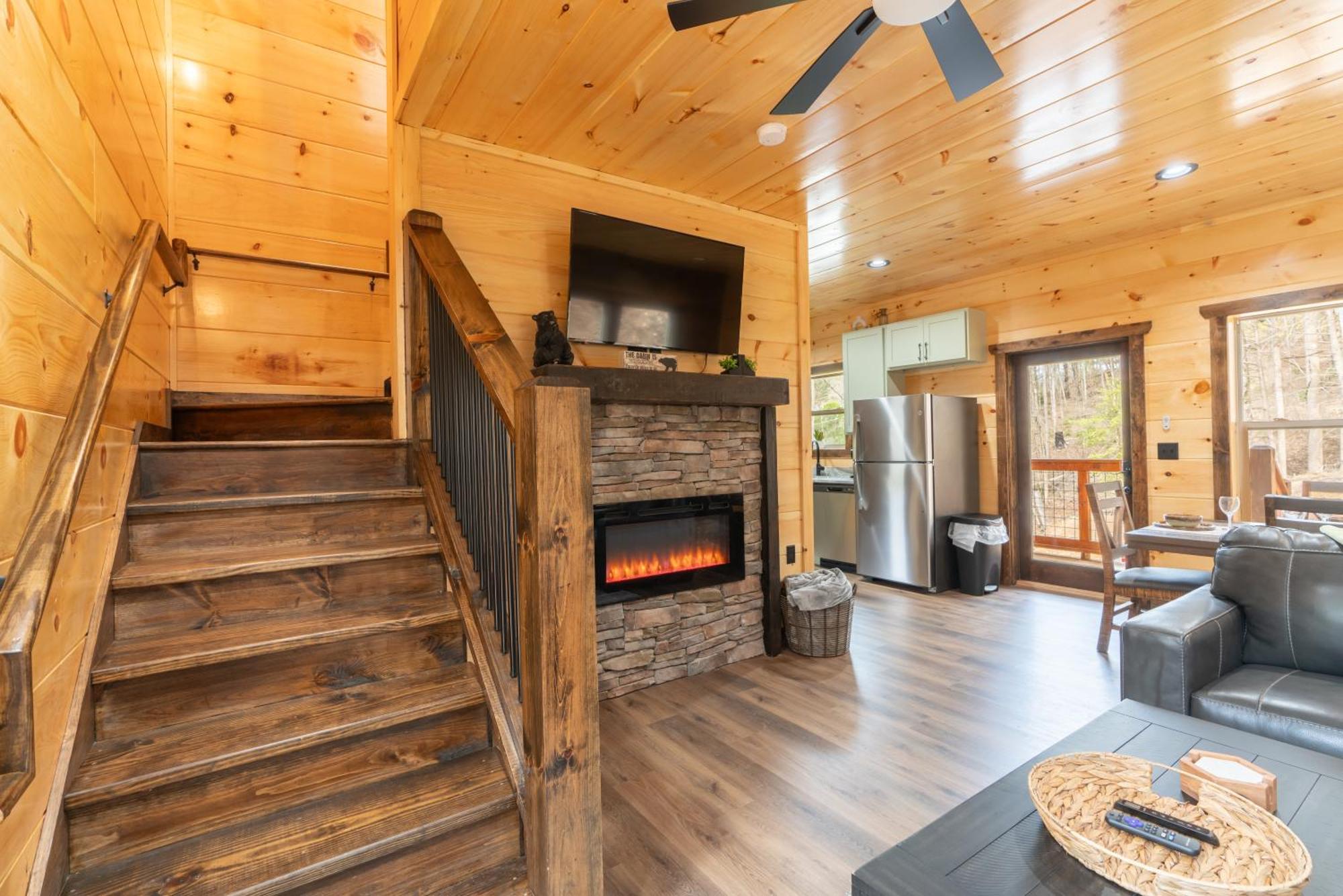Hawks Nest Mountain Cabin 세비어빌 외부 사진