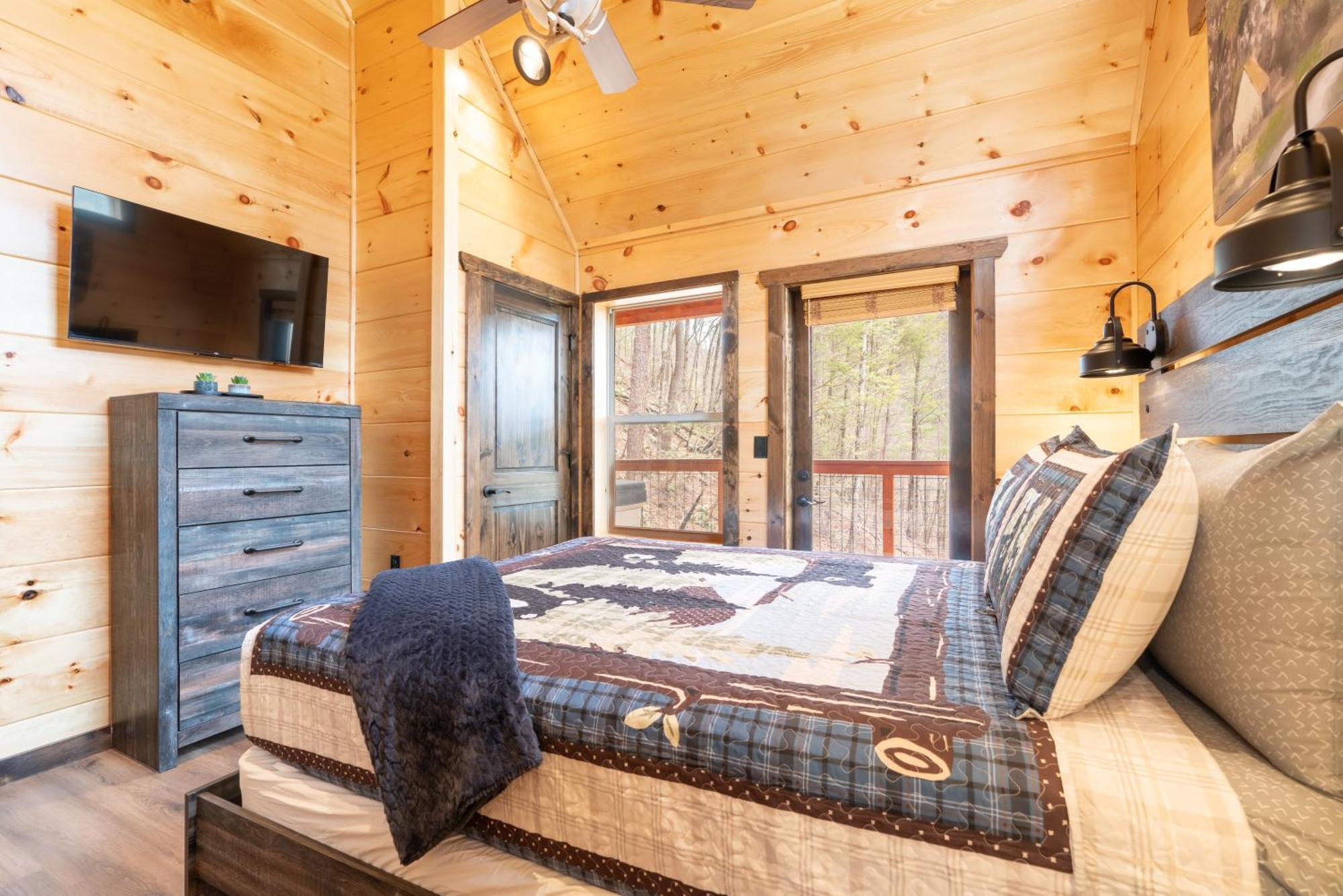 Hawks Nest Mountain Cabin 세비어빌 외부 사진