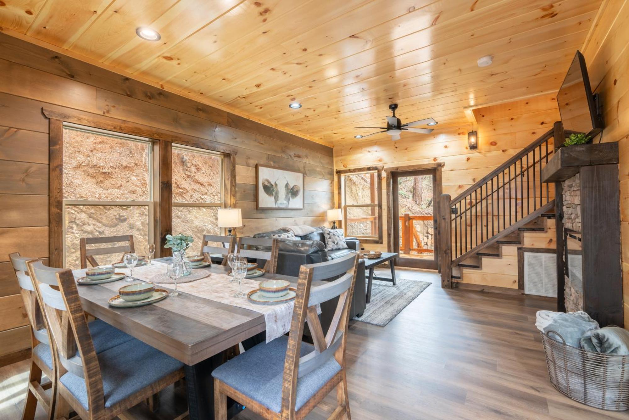 Hawks Nest Mountain Cabin 세비어빌 외부 사진