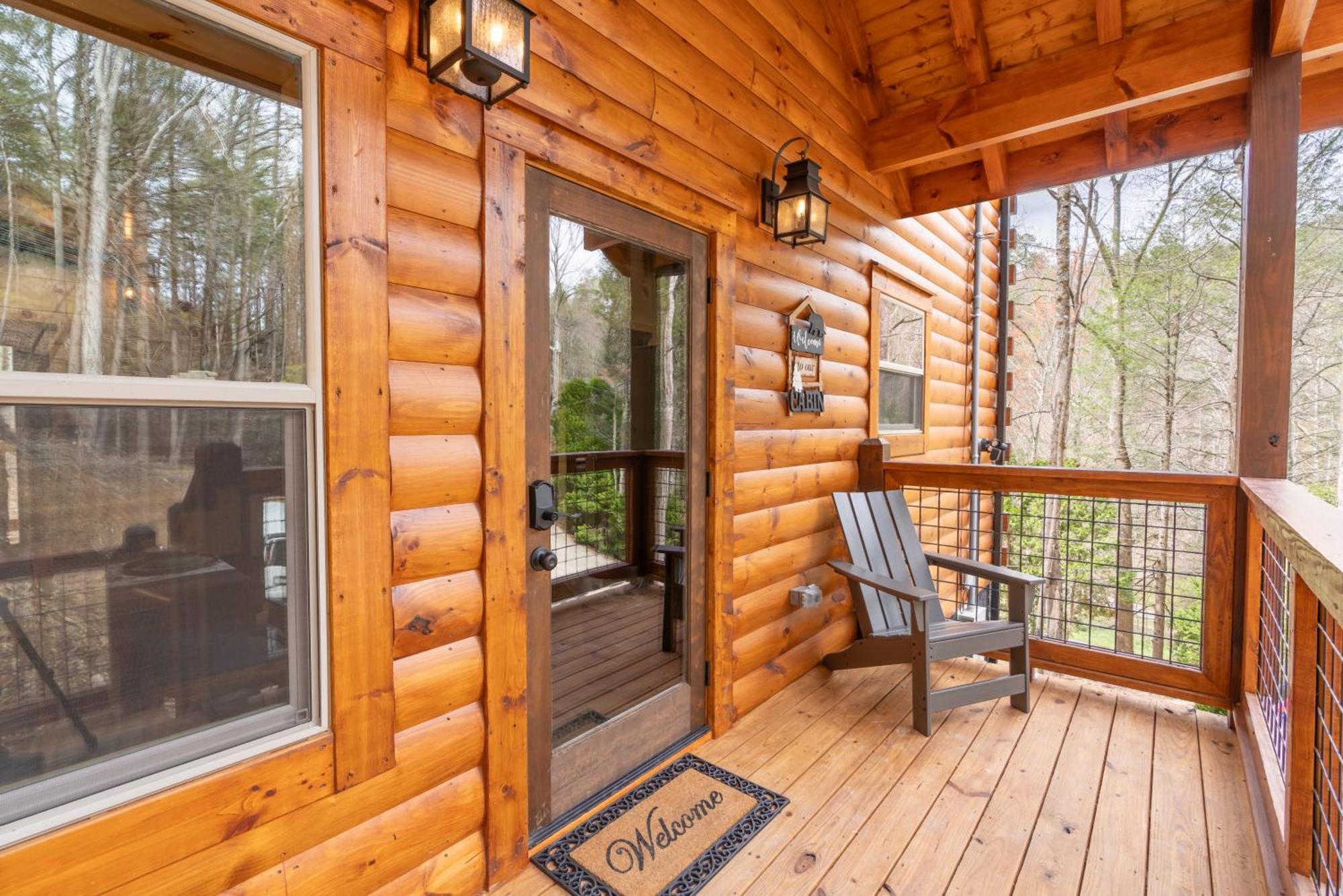 Hawks Nest Mountain Cabin 세비어빌 외부 사진