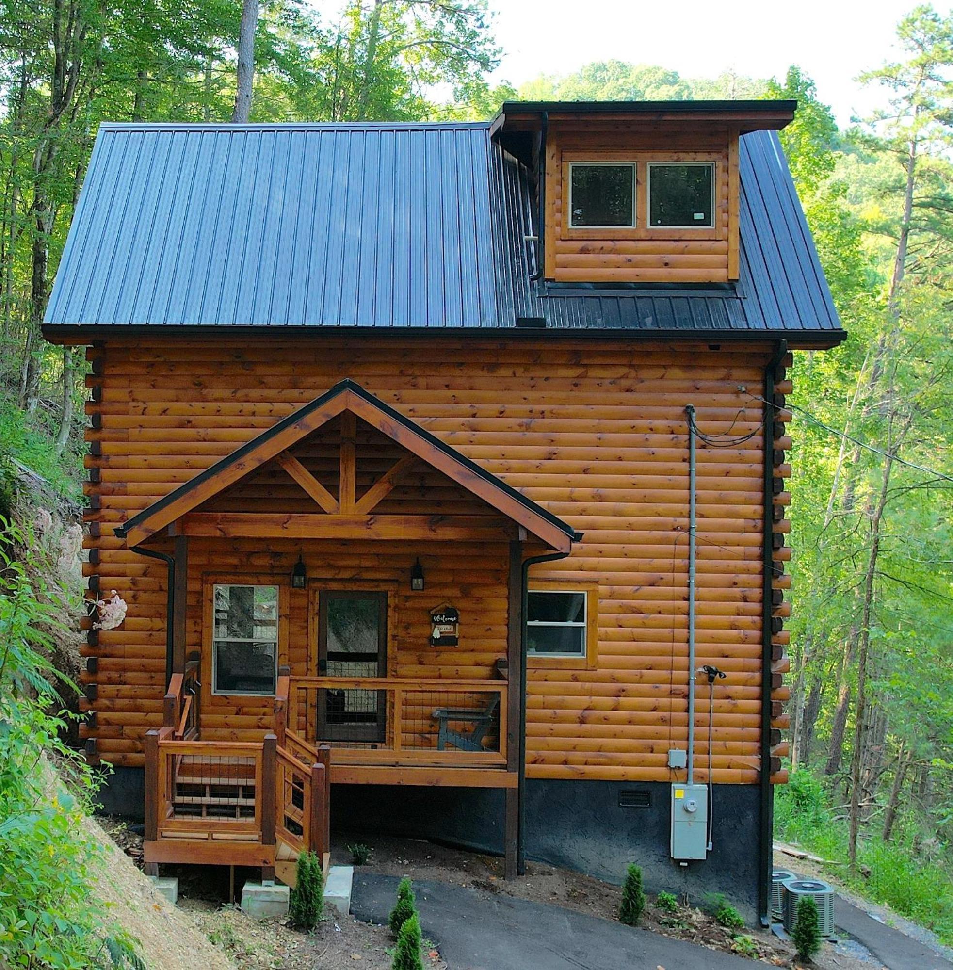 Hawks Nest Mountain Cabin 세비어빌 외부 사진